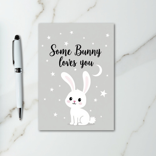 Some Bunny Loves You Baby Card