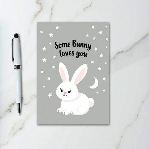 Some Bunny Loves You Stars Card