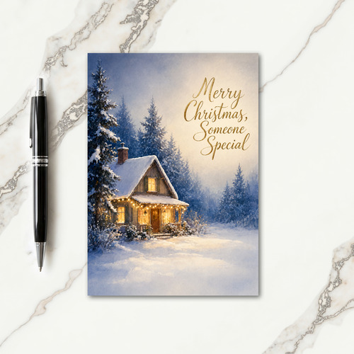 Someone Special Christmas Card