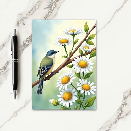 Songbird Floral Mothers Day Card