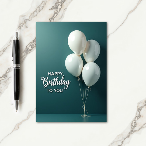 Sophisticated Birthday Card