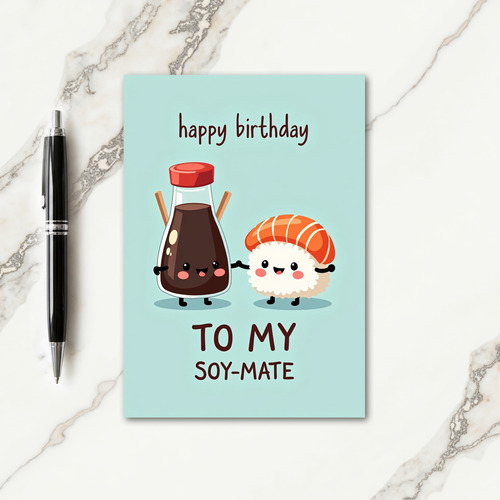 Soy Sweet Birthday Card