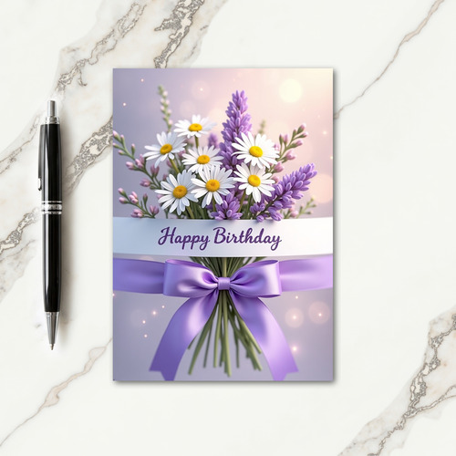 Sparkling Birthday Banner Card
