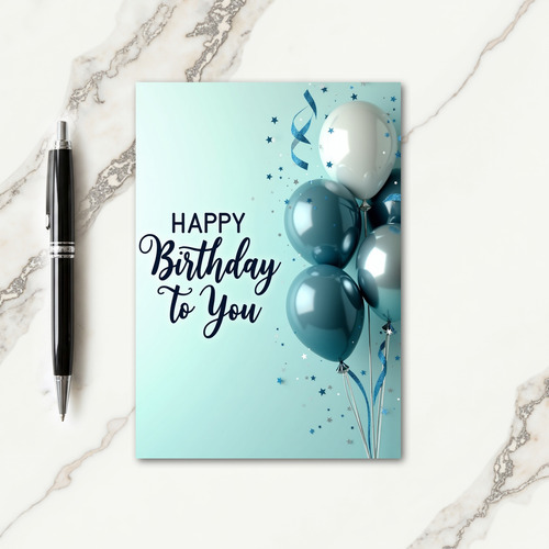 Sparkling Birthday Scene Card