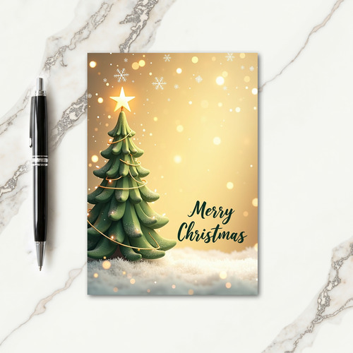 Sparkling Christmas Card