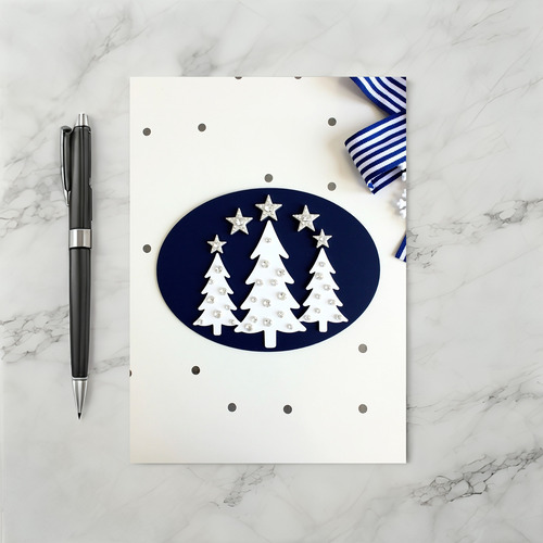 Sparkling Christmas Tree Card