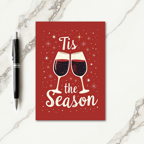 Sparkling Holiday Drink Card