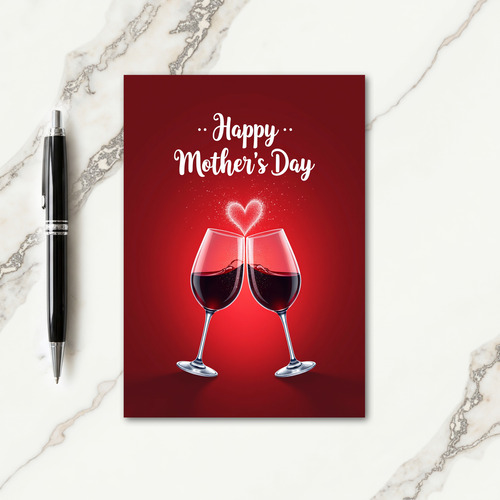 Sparkling Mothers Day Wishes Card