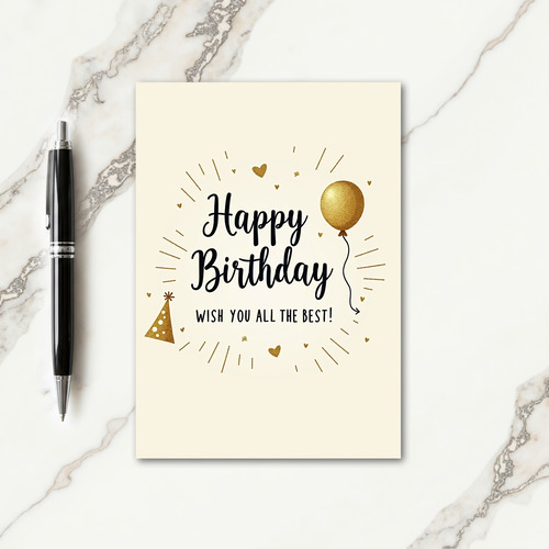Sparkling Ornament Birthday Card