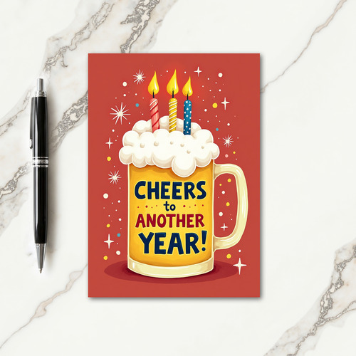 Sparkling Party Birthday Card