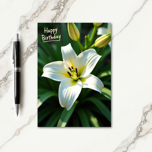 Special Birthday Luminous Card