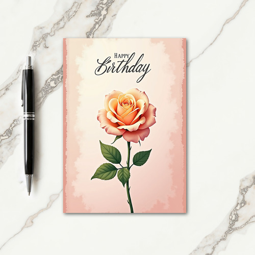 Special Bloom Birthday Card