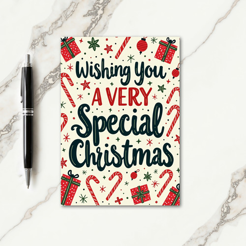 Special Christmas Illustration Card