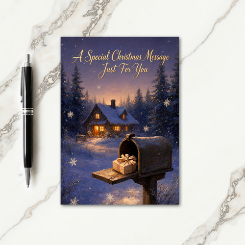 Special Christmas Message Card