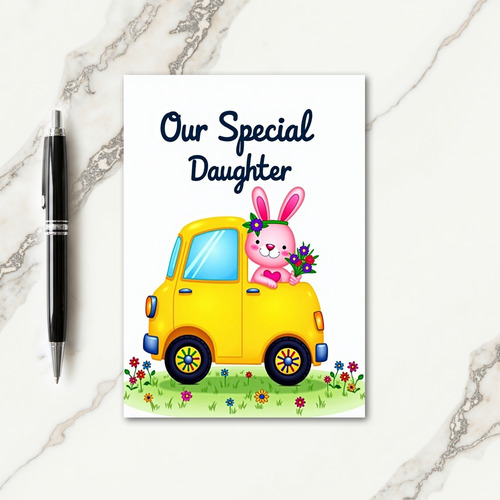 Special Daughter Cute Ride Card