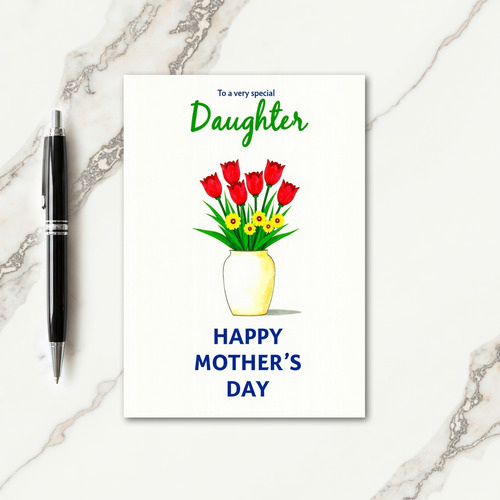 Special Daughter Day Greeting Card