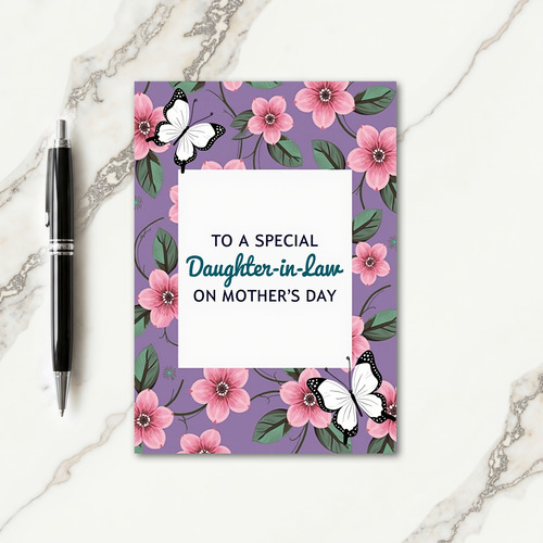 Special Daughterinlaw Day Card
