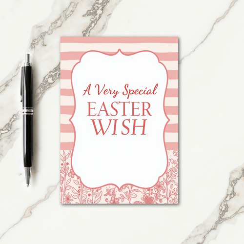Special Easter Wish Card