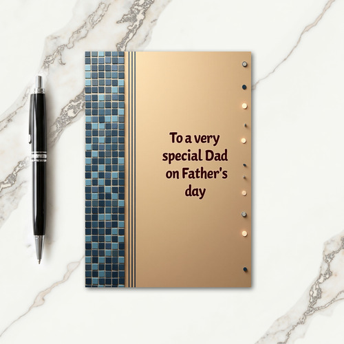 Special Fathers Day Mosaic Card