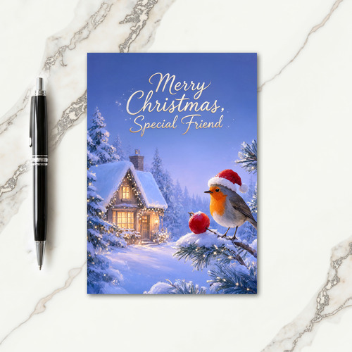 Special Friend Christmas Card
