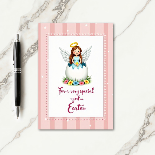Special Girl Easter Day Card