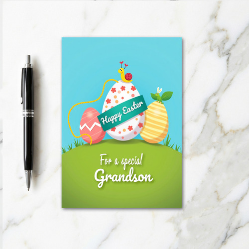 Special Grandson Easter Card