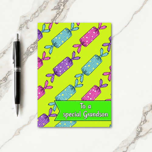 Special Grandson Treat Card