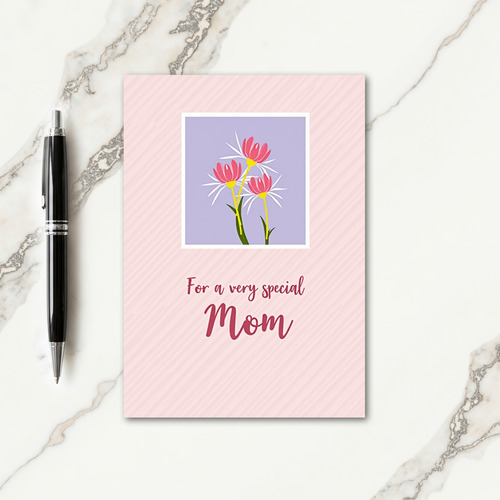Special Mom Floral Card