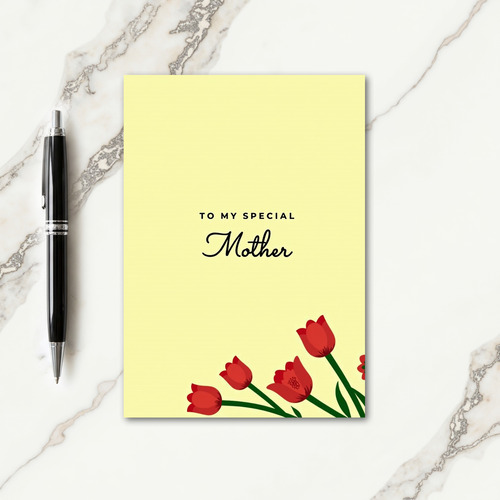 Special Mother Greeting Card