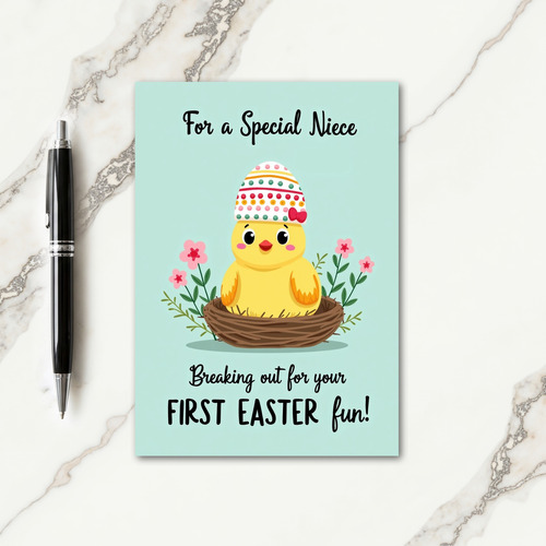 Special Niece Easter Fun Card