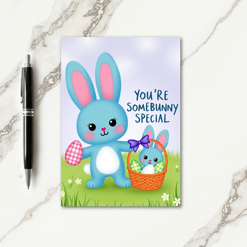 Special Plush Friend Easter Card