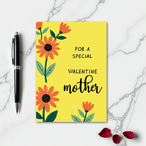 Special Valentine Mother Card