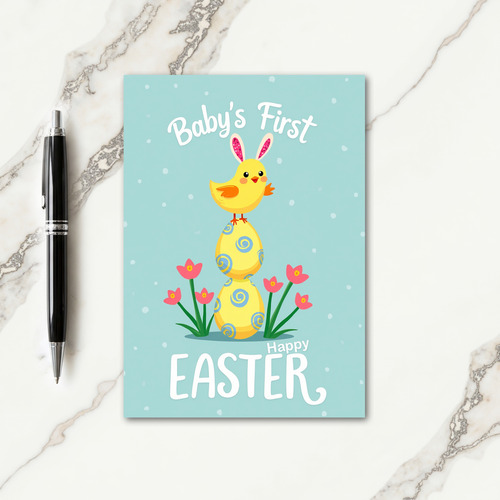Speckled Bird Egg Pattern Card
