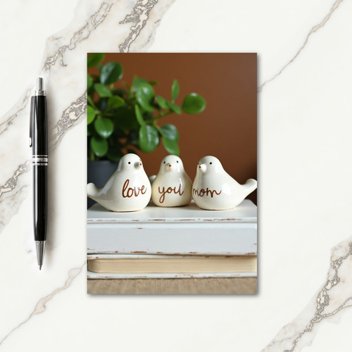 Speckled Birds Mothers Day Card