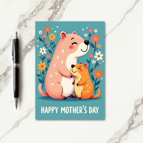 Speckled Friends Greeting Card