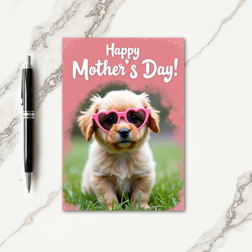 Speckled Mothers Day Card