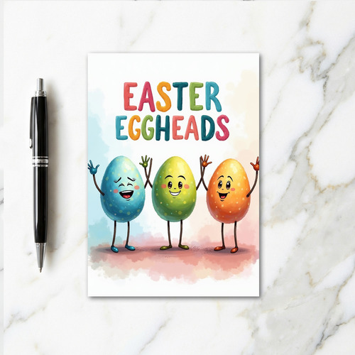 Speckled Oval Friends Season Card