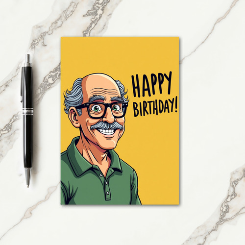 Spectacled Cheer Birthday Card
