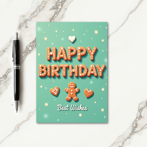 Spiced Icing Birthday Card