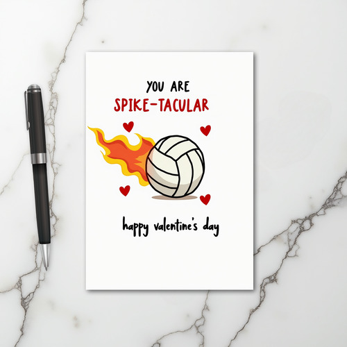 Spiketacular Valentine Card
