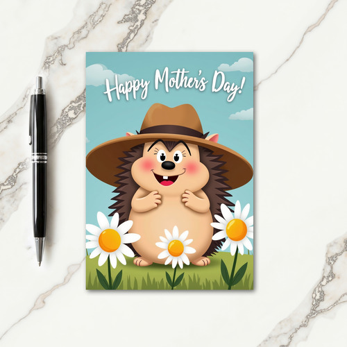 Spiky Sweet Mothers Day Friend Card