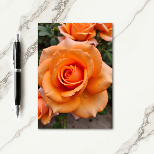 Spiral Blossom Beauty Card