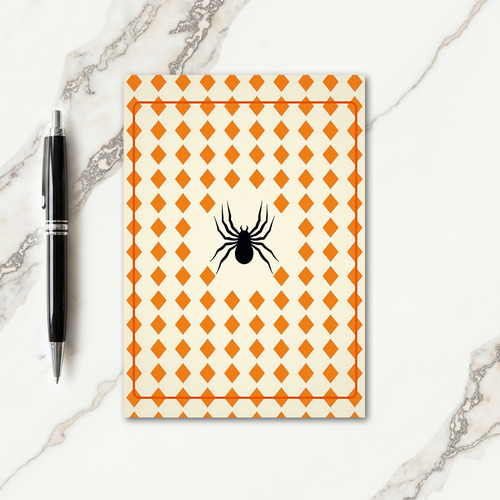 Spooky Arachnid Diamond Card