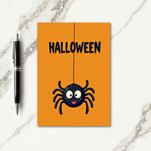 Spooky Halloween Friend Card