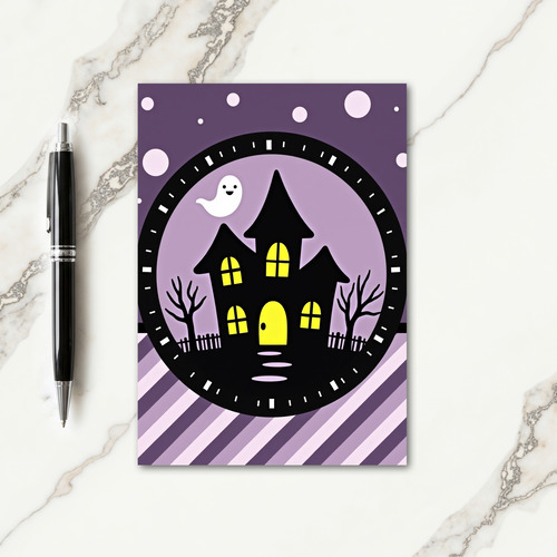 Spooky Mansion Spirit Card