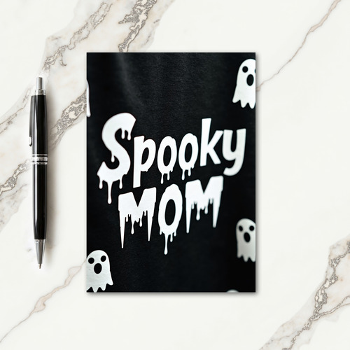 Spooky Message Fun Time Card