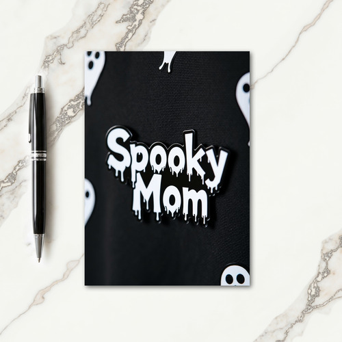 Spooky Mom Best Wishes Card