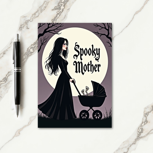 Spooky Mother Celebration Card