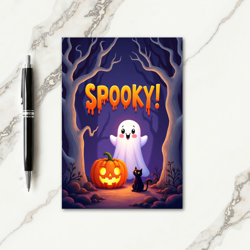 Spooky Night Fun Card