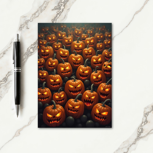 Spooky Pumpkin Field Card thumbnail